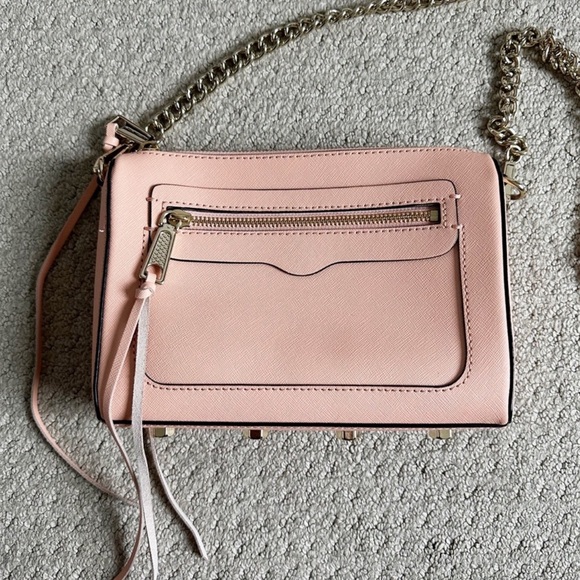 Rebecca Minkoff Avery Peach Crossbody Bag - Picture 3 of 6